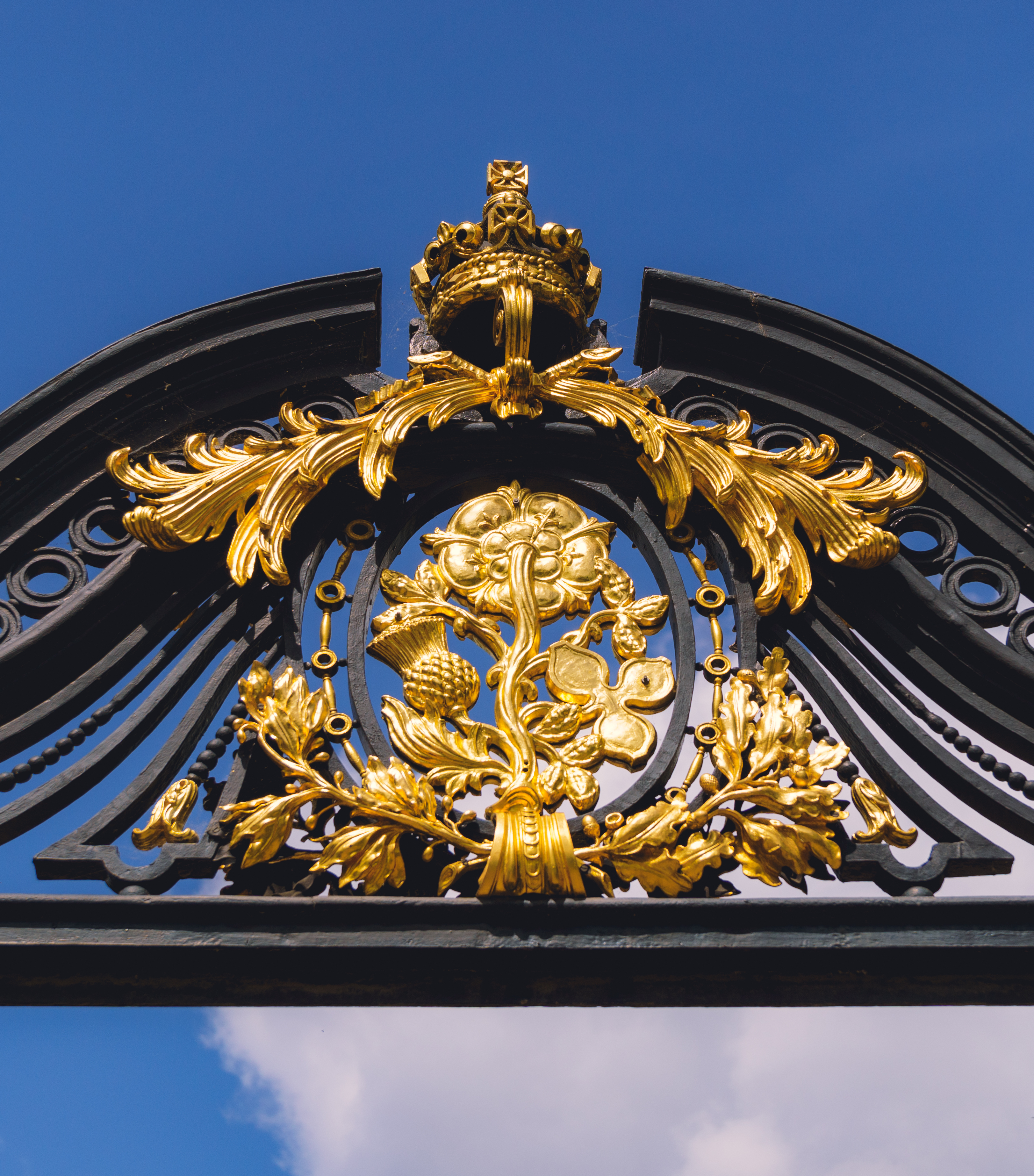 Royal Gold Gate Detail